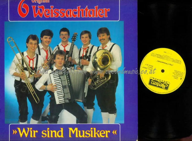 LP--  Original 6 Weissachtaler  --Wir sind Musik  / NM / VG ansehen