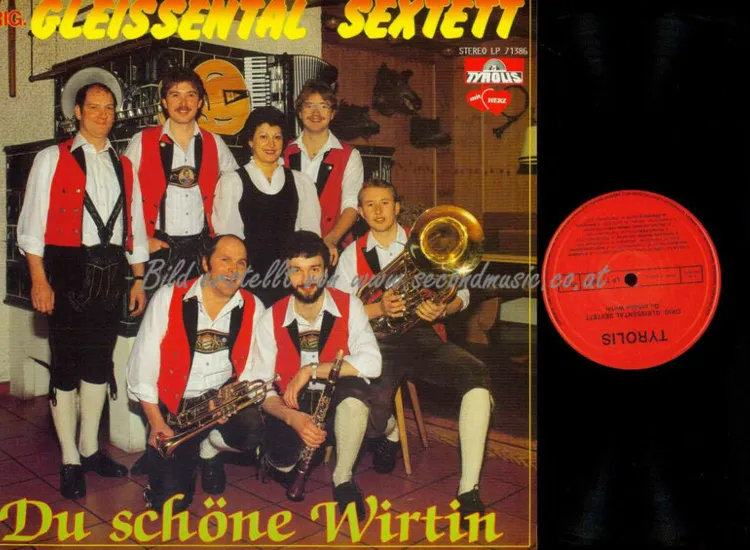 LP--Original Gleissental Sextett Aus Bayern--  Du schöne Wirtin   / NM ansehen