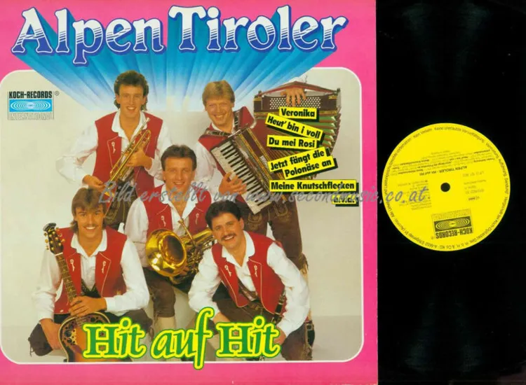 LP-- Alpen Tiroler  -- Hit auf Hit / NM ansehen