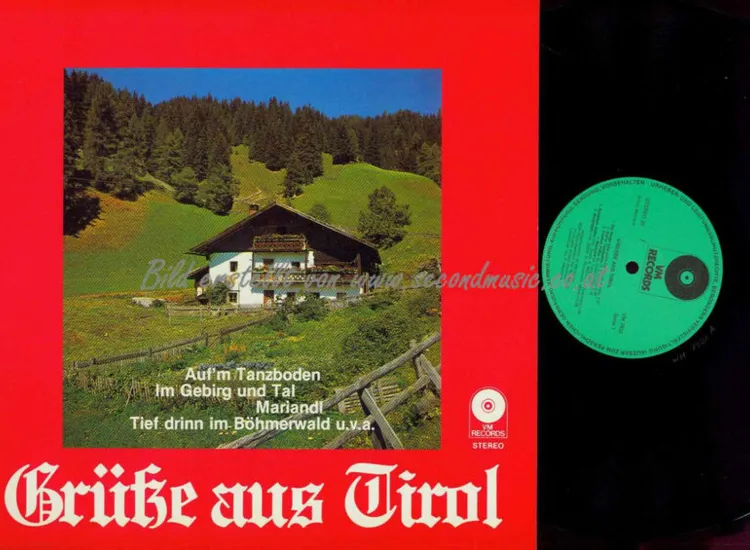 LP--Grüße aus Tirol  -- VM Records --- Mader-Lang-Various/  NM ansehen