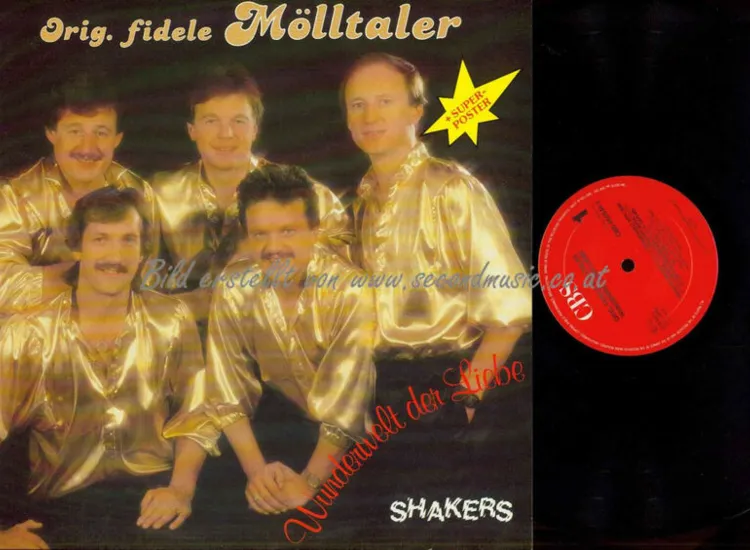 LP-  Orig. Fidele Mölltaler – Wunderwelt Der Liebe  /   NM ansehen