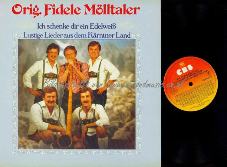 LP- Orig. fidele Mölltaler– Ich schenk dir ein Edelweiß  /   NM ansehen