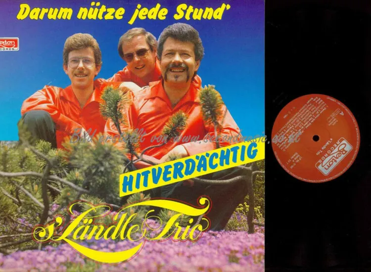 LP--s’Ländle Trio -- Darum nütze jede Stund /   NM ansehen