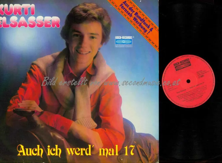 LP--Kurti Elsasser – Auch Ich Werde Mal 17 /   NM ansehen