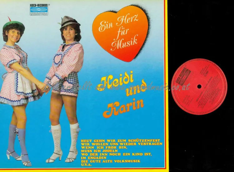 LP-- Heidi und Karin --Ein Herz für Musik  /   NM ansehen