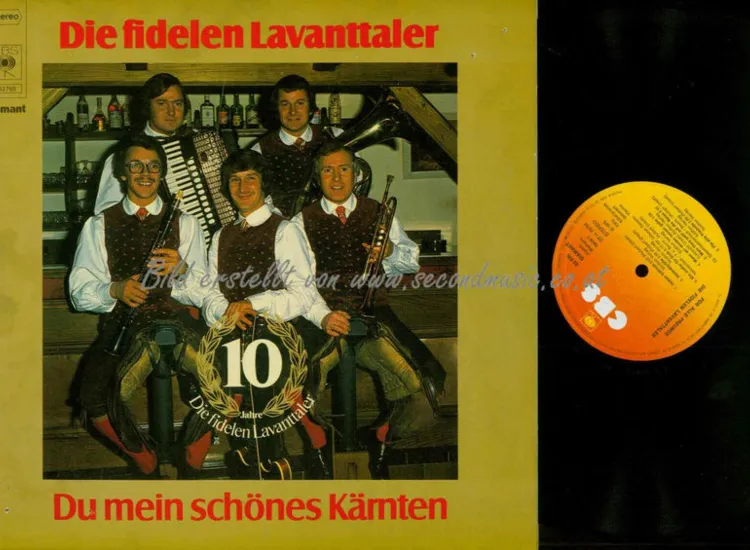 LP--Die Fidelen Lavanttaler – Du Mein Schönes Kärnten  / NM ansehen