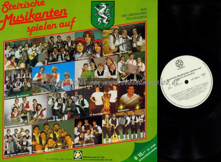 LP--Steirische Musikanten Spielen Auf -- 2  / NM ansehen