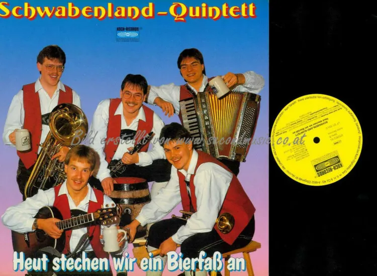 LP-- Schwabenland Quintett -- Heut stechen wir ein Bierfaß an  // NM ansehen