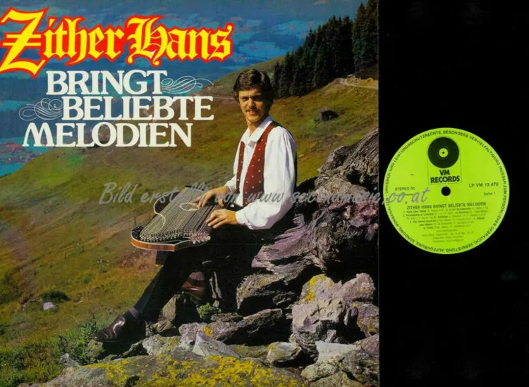 LP--Zither Hans – Bringt Beliebte Melodien  / NM ansehen