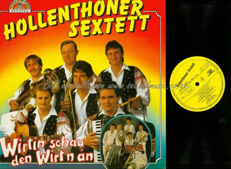 LP--Hollenthoner Sextett – Wirtin Schau Den Wirt`n An  / NM ansehen