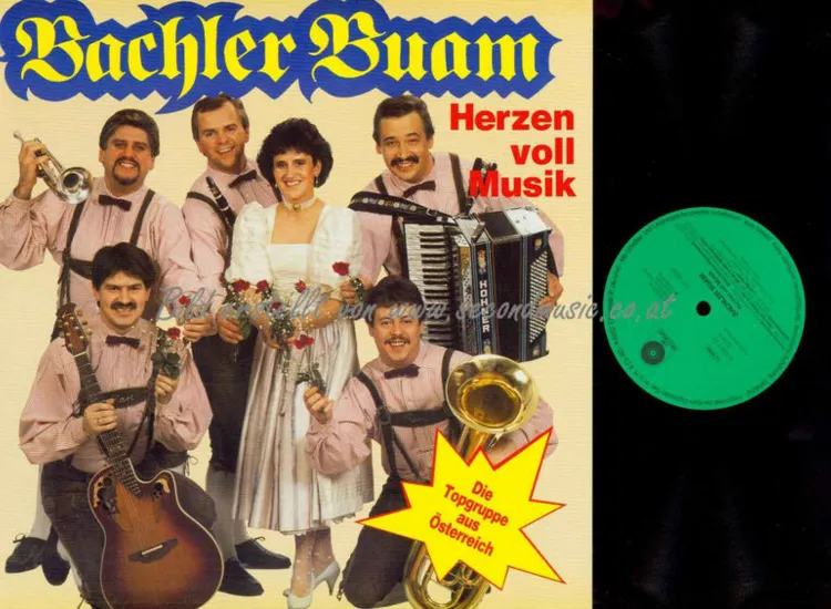 LP--Bachler Buam – Herzen Voll Musik  / NM ansehen