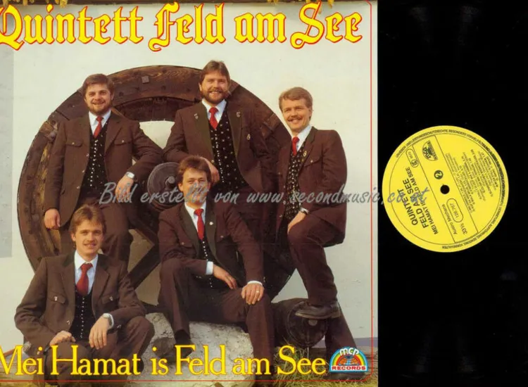 LP--Quintett Feld am See --  Mei Hamat is Feld am See / NM ansehen