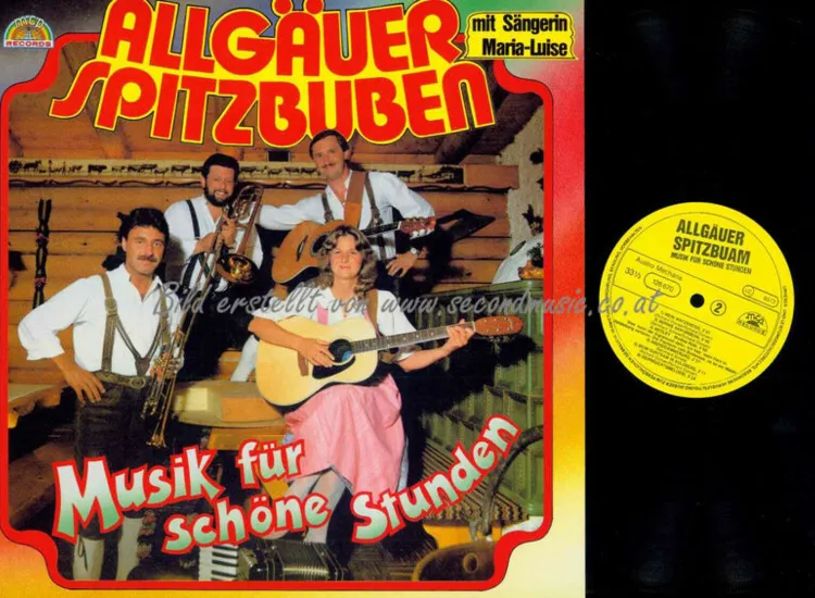 LP-- Allgäuer Spitzbuben -- Musik für schöne Stunden     / NM ansehen