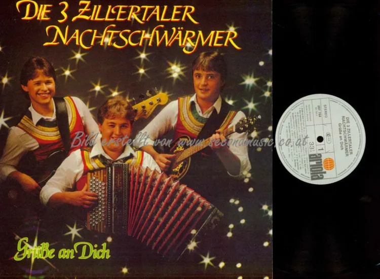 LP--Die 3 Zillertaler Nachtschwärmer – Grüße An Dich  /  NM ansehen