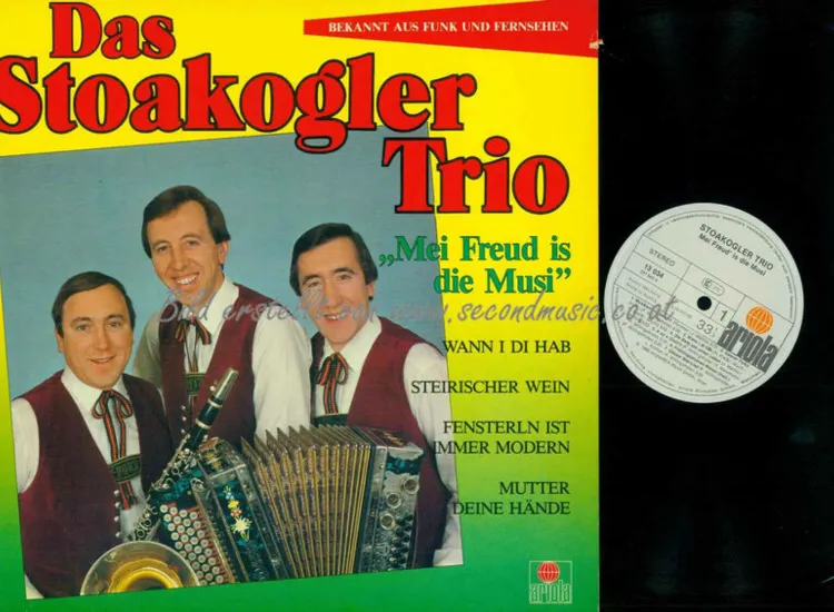 LP--Das Stoakogler Trio – Mei Freud Is Die Musi   /  NM ansehen