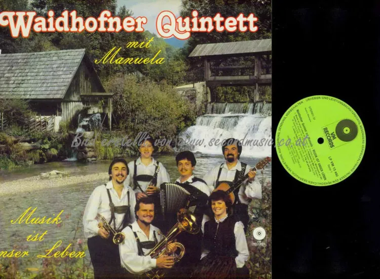 LP-- Waidhofner Quintett--  Musik ist unser Leben  /  NM ansehen