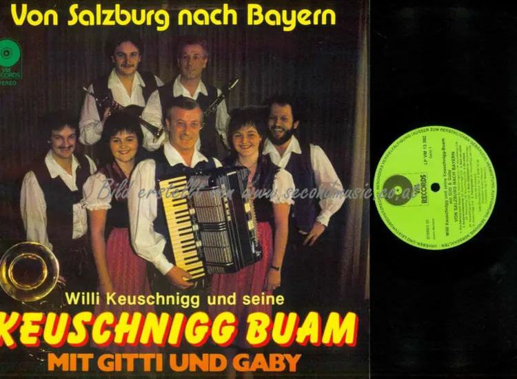 LP-- Willi Keuschnigg --  Von Salzburg Nach Bayern // NM ansehen