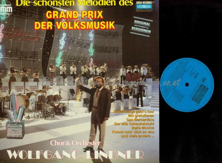 LP--Wolfgang Lindner Band – Die Schönsten Melodien Des Grand Prix Der Volk // NM ansehen