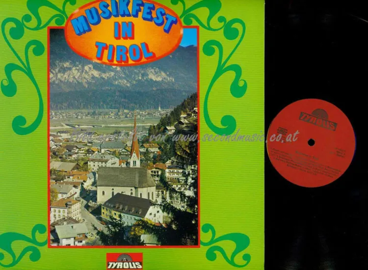 LP--Musikfest in Tirol-- Moser Peter--Alpenland Sextett  // NM ansehen