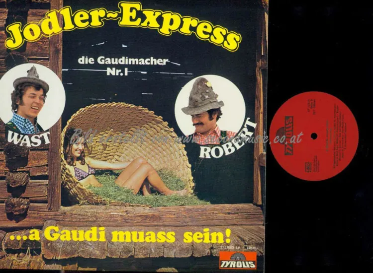 LP-- Jodler  Express --die Gaudimacher Nr 1 Wast Robert //   NM ansehen