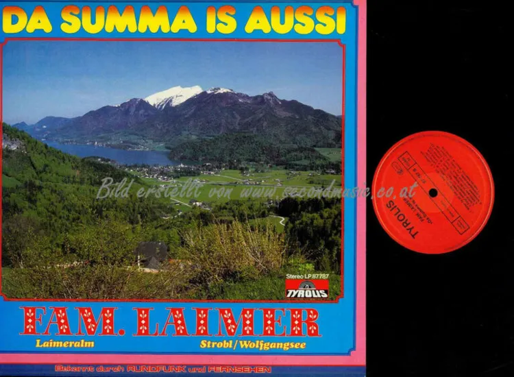 LP-- Fam. Laimer --  Da Summa is Aussi//   NM ansehen