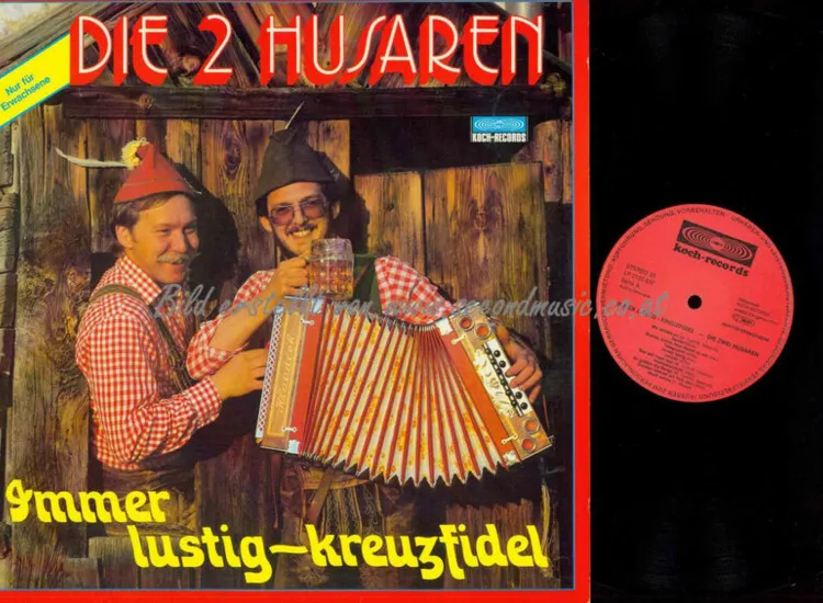 LP--Die 2 Husaren --  Immer lustig -kreuzfidel   /   NM ansehen