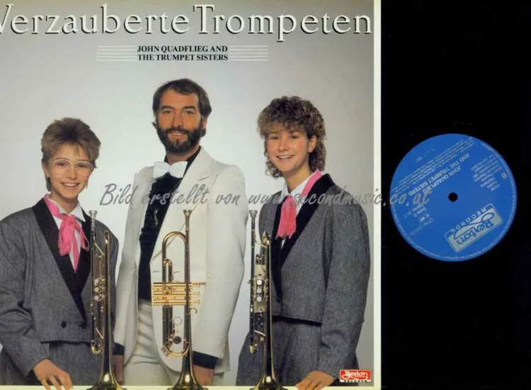 LP-- John Quadflieg And The Trumpet Sisters – Verzauberte Trompeten /      NM ansehen