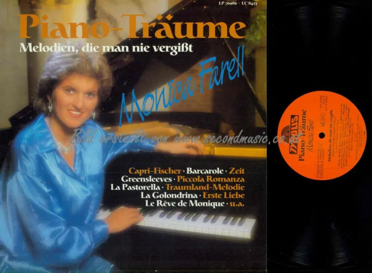 LP--  Piano Träume -- Monica Farell /      NM ansehen