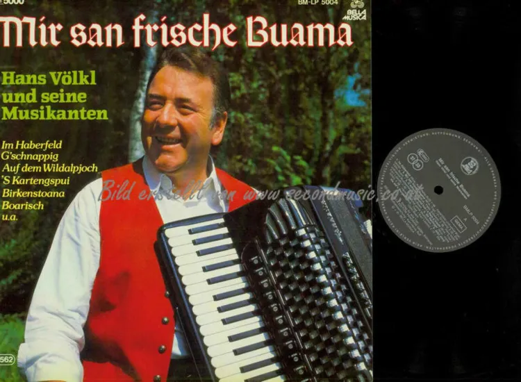 LP-- Hans Völkl --  Mir san frische Buam  /      NM ansehen