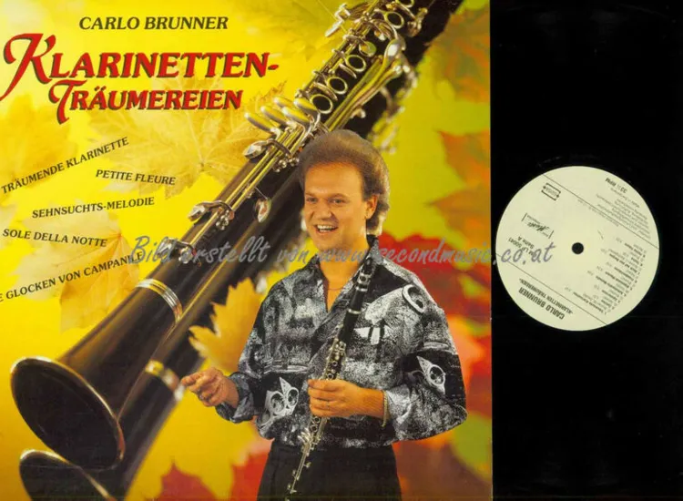 LP--Carlo Brunner – Klarinetten-Träumereien /      NM ansehen