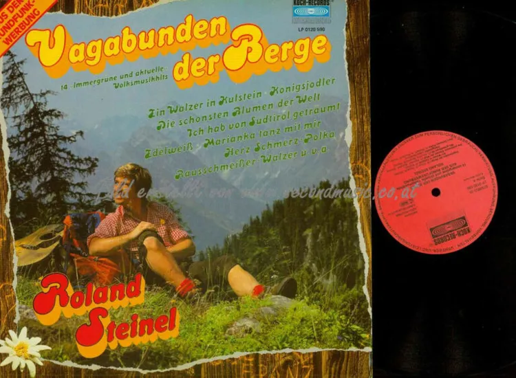 LP-- Vagabunden der Berge -- Roland Steinel    // NM ansehen