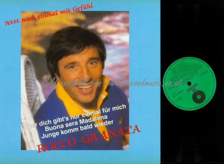 LP--Rocco Granata – Jetzt Noch Einmal Mit Gefühl  // NM ansehen