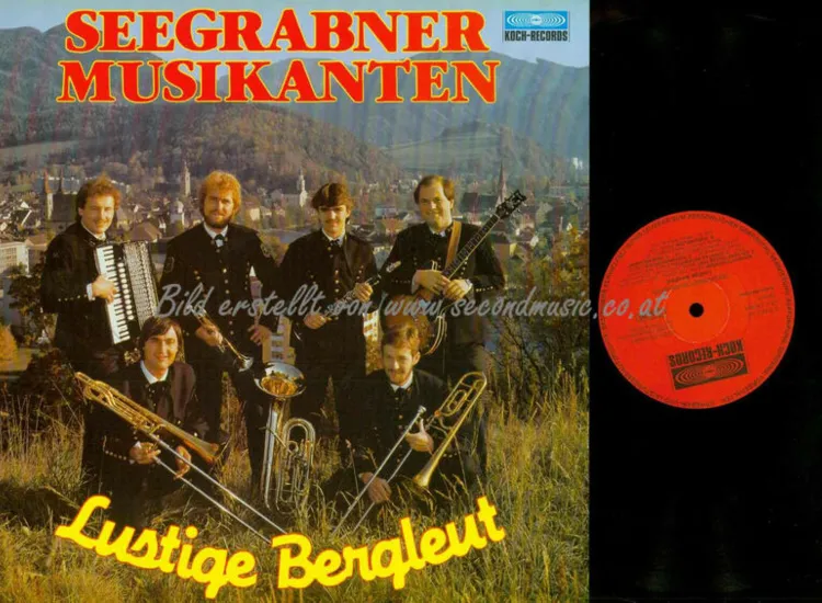 LP--Seegrabner Musikanten – Lustige Bergleut  // NM ansehen