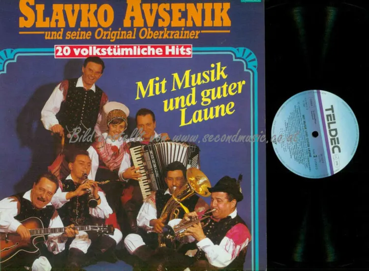 LP- Slavko Avsenik  --  Mit Musik Und Guter Laune  - Teldec // NM ansehen