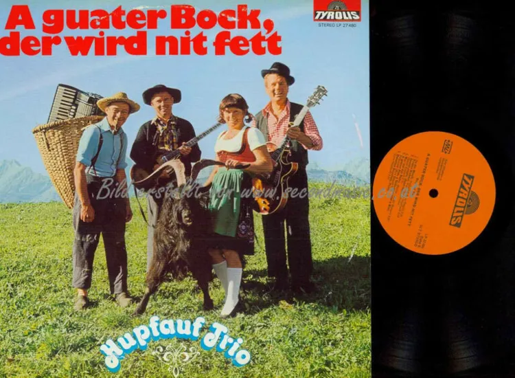 LP--Hupfauf Trio – A Guater Bock, Der Wird Nit Fett  // NM ansehen