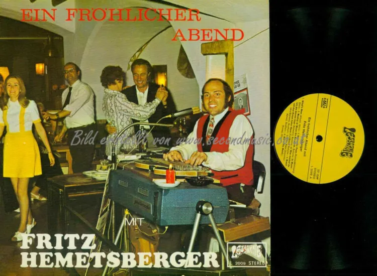 LP--Fritz Hemetsberger – Ein Fröhlicher Abend   // NM ansehen