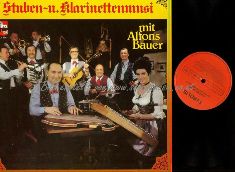 LP--  Alfons Bauer --  Stuben  u- Klatinettenmusi // NM ansehen