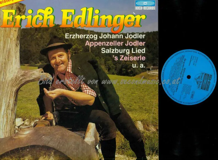 LP-- Erich Edlinger  --  Die großen Erfolge  // NM ansehen