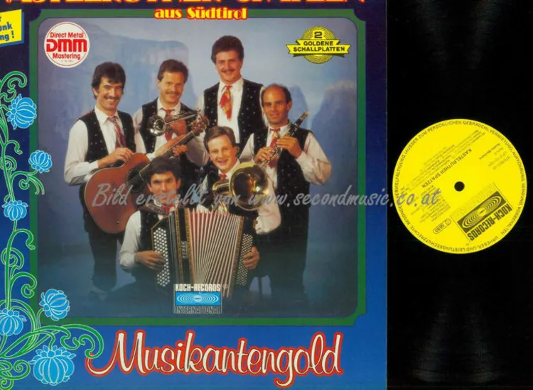 LP--Kastelruther Spatzen – Musikantengold  // NM ansehen