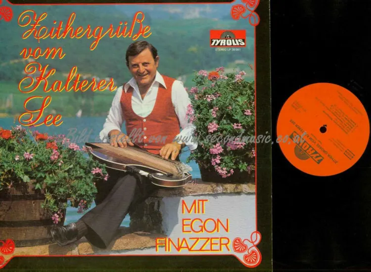 LP-- Egon Finazzer -- Zithergrüsse vom  Kalterer See // NM ansehen