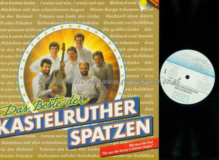 LP-- Kastelruther Spatzen – Das Beste Der Kastelruther Spatzen  // NM ansehen