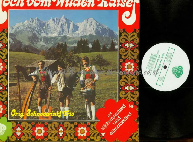 LP-- Org. Schneewinkl-Trio – Hoch Vom Wilden Kaiser  / VG+ ansehen