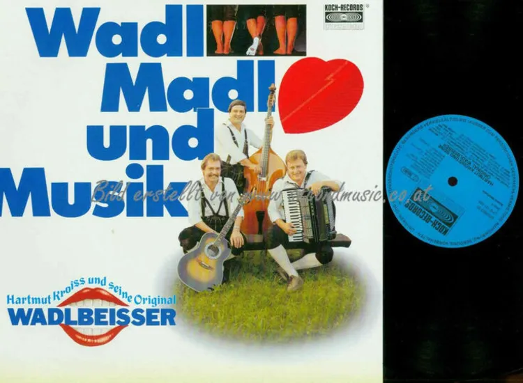 LP--Wadlbeiser  --Wadl Madl und Musik   //  NM ansehen