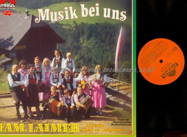 LP--Fam. Laimer – Musik bei uns   //  NM ansehen