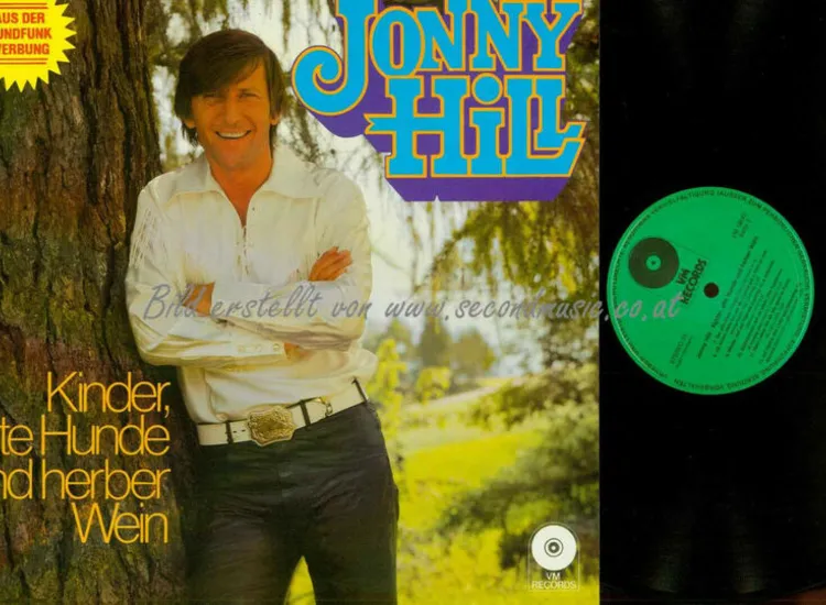 LP--Jonny Hill --  Kinder alte Hunde und herber Wein   //  NM ansehen