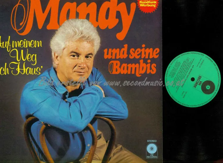 LP-- Mandy und seine Bambis  -- Auf meinem Weg nach Haus  //  NM ansehen