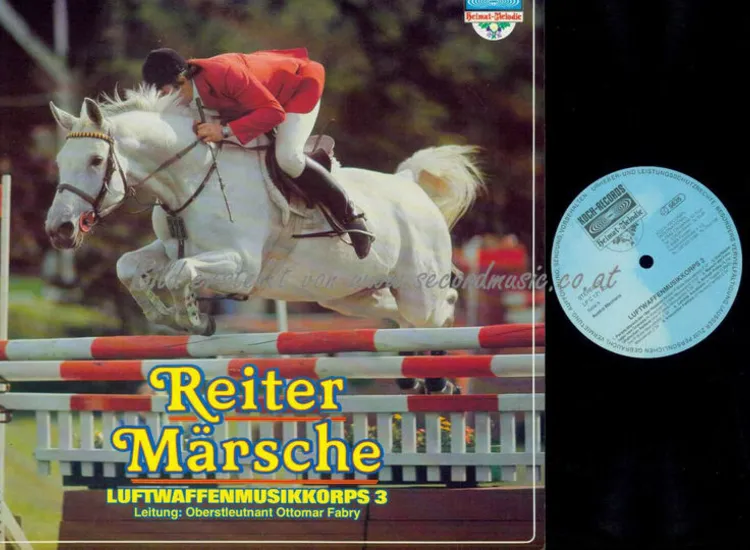 LP--  Reiter Märsche - Luftwaffenmusikkorps 3  //  NM ansehen