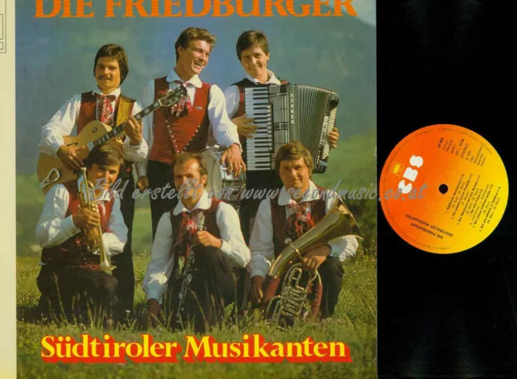 LP--Die Friedburger -- Südtiroler Musikanten   //  NM ansehen