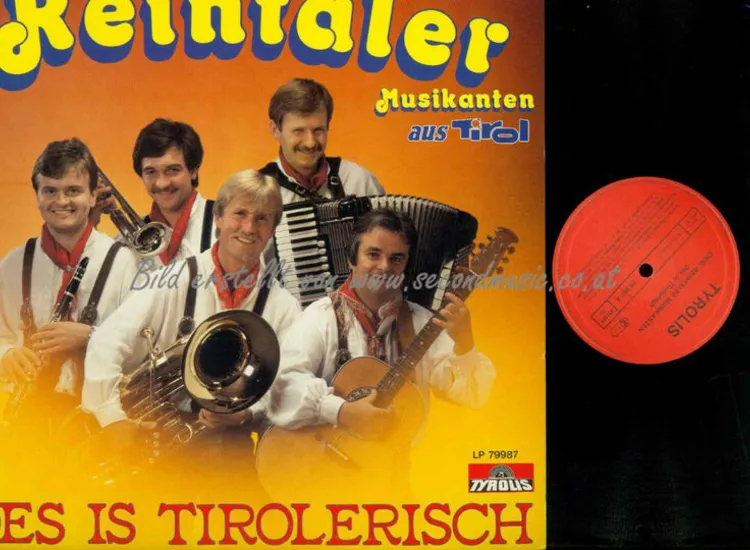 LP-- Orig. Reintaler Musikanten – Des Is Tirolerisch  //  NM ansehen