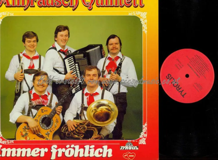 LP-- Almrausch-Quintett – Immer Fröhlich  //  NM ansehen